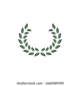 laurel wreath vector illustration design