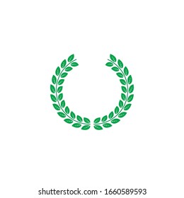 laurel wreath vector illustration design
