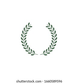 laurel wreath vector illustration design