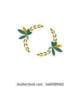 laurel wreath vector illustration design