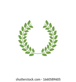 laurel wreath vector illustration design