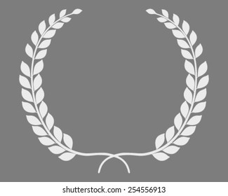 Laurel wreath vector isolated