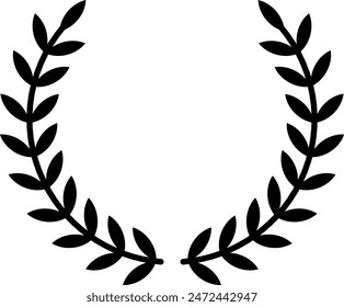 laurel wreath vector. logo, symbol, sign