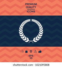 Laurel wreath for yor design