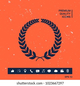 Laurel wreath for yor design