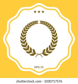 Laurel wreath for yor design