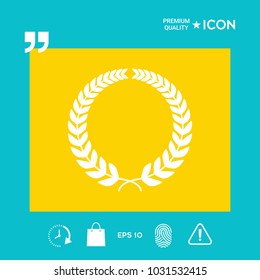 Laurel wreath for yor design