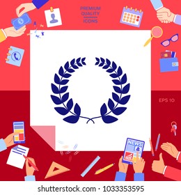 Laurel wreath - for yor design