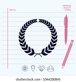 Laurel wreath for yor design