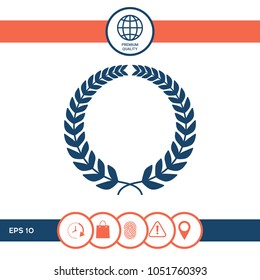 Laurel wreath for yor design