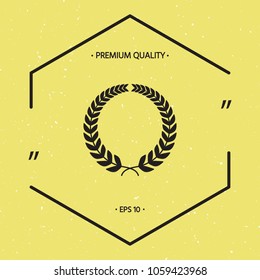 Laurel wreath for yor design