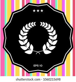 Laurel wreath - for yor design