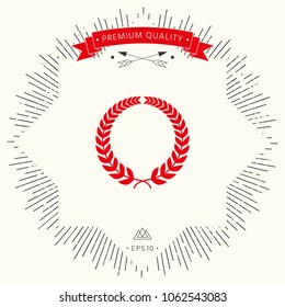 Laurel wreath for yor design
