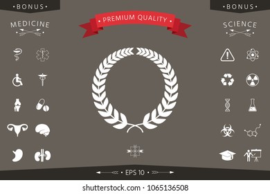 Laurel wreath for yor design