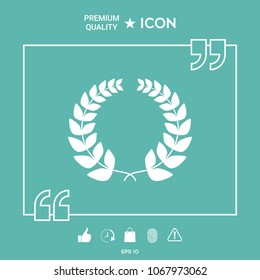Laurel wreath - for yor design