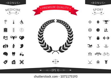 Laurel wreath for yor design