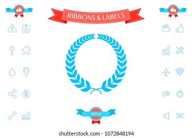 Laurel wreath for yor design