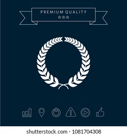Laurel wreath for yor design