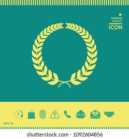 Laurel wreath for yor design
