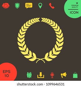 Laurel wreath for yor design
