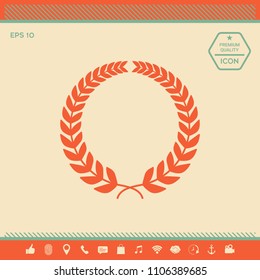 Laurel wreath for yor design