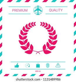 Laurel wreath - for yor design