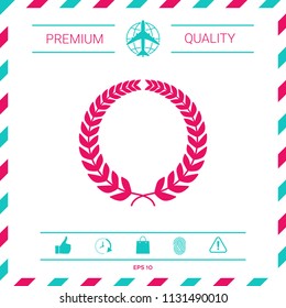 Laurel wreath for yor design