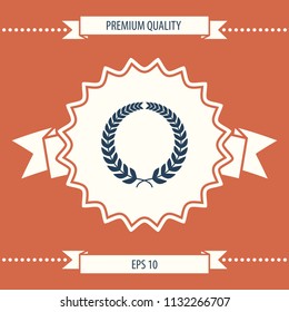 Laurel wreath for yor design