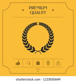 Laurel wreath for yor design