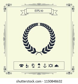 Laurel wreath for yor design