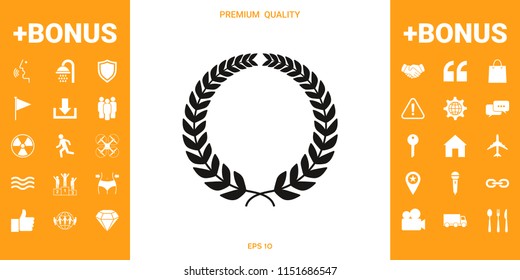 Laurel wreath for yor design