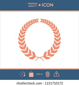 Laurel wreath for yor design