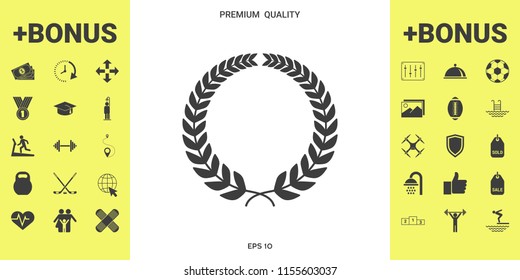 Laurel wreath for yor design
