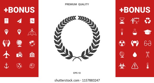 Laurel wreath for yor design
