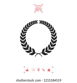 Laurel wreath for yor design