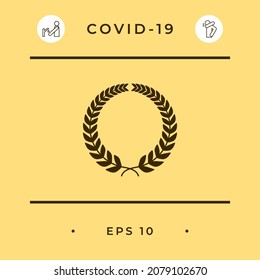 Laurel wreath for yor design