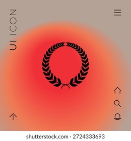 Lorbeerkranz für Ihr Design
