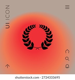 Lorbeerkranz - für Ihr Design