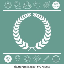 Laurel wreath for yor design