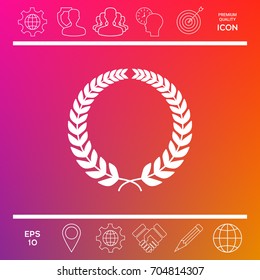 Laurel wreath for yor design