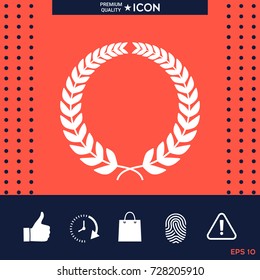 Laurel wreath for yor design