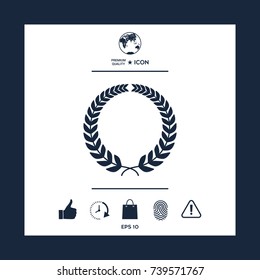 Laurel wreath for yor design