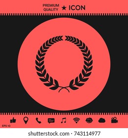 Laurel wreath for yor design