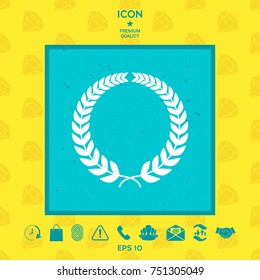 Laurel wreath for yor design