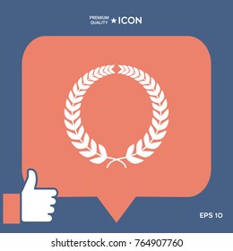 Laurel wreath for yor design