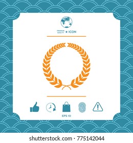 Laurel wreath for yor design