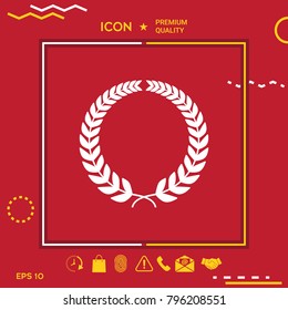 Laurel wreath for yor design