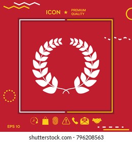 Laurel wreath - for yor design