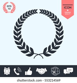 Laurel wreath for your design