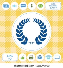 Laurel wreath - for your design